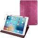 Apple iPad 9.7" (2017) leather case - Serpent ciclamino