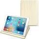 Housse cuir Apple iPad 9.7" (2017) - Crocodile milk