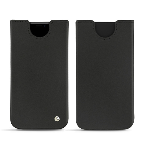 Pochette cuir Apple iPhone Xs Max - Noir ( Nappa - Black ) 