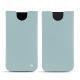 Capa em pele Apple iPhone Xs Max - Bleu ciel ( Nappa - Pantone 277C ) 