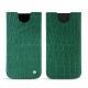 Apple iPhone Xs Max leather pouch - Crocodile pino
