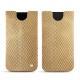 Capa em pele Apple iPhone Xs Max - Serpent sabbia