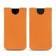 Lederschutzhülle Apple iPhone Xs Max - Orange PU