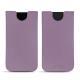 Custodia in pelle Apple iPhone Xs Max - Lilas PU