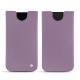 Apple iPhone Xr leather pouch - Lilas ( Nappa - Pantone 2645U ) 