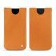 Custodia in pelle Apple iPhone Xr - Mandarine vintage ( Pantone 165C ) 