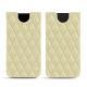 Apple iPhone Xr leather pouch - Beige - Couture ( Nappa - Pantone 7502C ) 