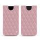 Apple iPhone Xr leather pouch - Rose - Couture ( Nappa - Pantone 2365C ) 