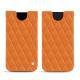 Custodia in pelle Apple iPhone Xr - Orange - Couture ( Nappa - Pantone 1495U ) 