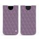 Custodia in pelle Apple iPhone Xr - Lilas - Couture ( Nappa - Pantone 2645U ) 