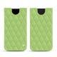 Custodia in pelle Apple iPhone Xr - Vert olive - Couture ( Nappa - Pantone 578U ) 