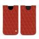 Custodia in pelle Apple iPhone Xr - Papaye - Couture ( Pantone 180C ) 