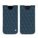 Apple iPhone Xr leather pouch - Indigo - Couture ( Pantone 303U ) 