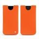 Capa em pele Apple iPhone Xr - Orange fluo