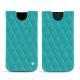 Funda de piel Apple iPhone Xr - Bleu fluo - Couture