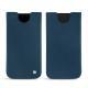 Pochette cuir Apple iPhone Xr - Blu mediterran