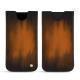 Apple iPhone Xr leather pouch - Marron Patine
