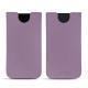 Pochette cuir Apple iPhone Xr - Lilas PU