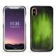 Capa em pele Apple iPhone X - Vert Patine