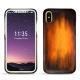 Funda de piel Apple iPhone X - Fauve Patine