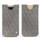 Custodia in pelle Apple iPhone X - Acier vintage - Couture