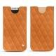 Funda de piel Apple iPhone X - Mandarine vintage - Couture
