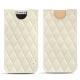 硬质真皮保护套 Apple iPhone X - Blanc escumo - Couture