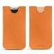 Funda de piel Apple iPhone X - Orange PU