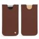 Custodia in pelle Apple iPhone X - Marron délicat