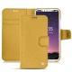 Custodia in pelle Apple iPhone X - Mimosa ( Pantone 141C ) 