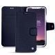 Apple iPhone X leather case - Cobalt ( Pantone 2766C ) 