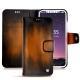 Custodia in pelle Apple iPhone X - Marron Patine
