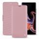 Samsung Galaxy Note9 leather case - Rose ( Nappa - Pantone 2365C ) 