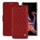 Capa em pele Samsung Galaxy Note9 - Tomate - Couture ( Pantone 187C ) 