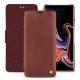 Housse cuir Samsung Galaxy Note9 - Passion vintage ( Glutton - Red ) 