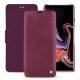 Housse cuir Samsung Galaxy Note9 - Prune vintage ( Pantone 512C ) 