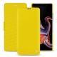 Custodia in pelle Samsung Galaxy Note9 - Jaune fluo