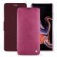 Custodia in pelle Samsung Galaxy Note9 - Serpent ciclamino