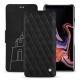 Custodia in pelle Samsung Galaxy Note9 - Negre poudro - Couture