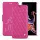 Housse cuir Samsung Galaxy Note9 - Rose BB - Couture