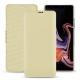 Capa em pele Samsung Galaxy Note9 - Beige PU