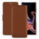 Capa em pele Samsung Galaxy Note9 - Marron PU
