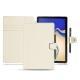 Housse cuir Samsung Galaxy Tab S4 10.5 - Blanc ( Nappa - White ) 