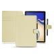 Lederschutzhülle Samsung Galaxy Tab S4 10.5 - Beige ( Nappa - Pantone 7502C ) 