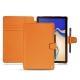 Housse cuir Samsung Galaxy Tab S4 10.5 - Orange ( Nappa - Pantone 1495U ) 
