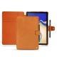Funda de piel Samsung Galaxy Tab S4 10.5 - Mandarine vintage ( Pantone 165C ) 