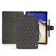 Samsung Galaxy Tab S4 10.5 leather case - Anthracite - Couture ( Pantone 424C ) 