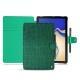 Samsung Galaxy Tab S4 10.5 leather case - Crocodile pino