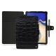 Housse cuir Samsung Galaxy Tab S4 10.5 - Crocodile nero
