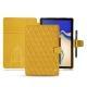 Funda de piel Samsung Galaxy Tab S4 10.5 - Jaune soulèu - Couture